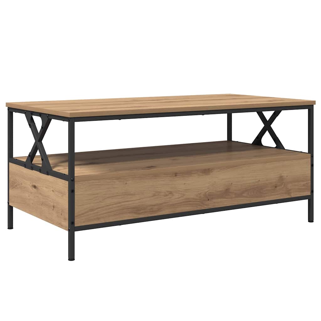 Coffee Table Artisan oak 100 x 51 x 45 cm Engineered wood