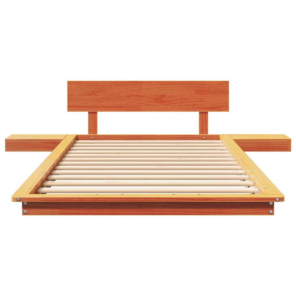 Bed Frame Brown 80 x 200 cm Wood