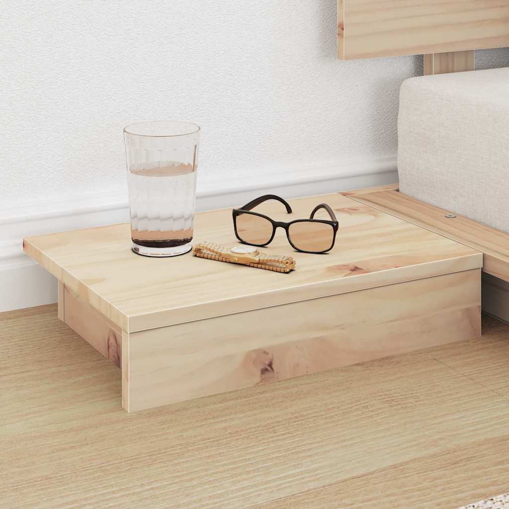 Bed Frame Brown 90 x 190 cm Wood