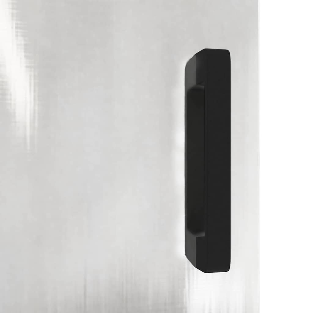 Kitchen Storage Cabinet HATTEM Silver 90 x 50 x 92 cm Steel