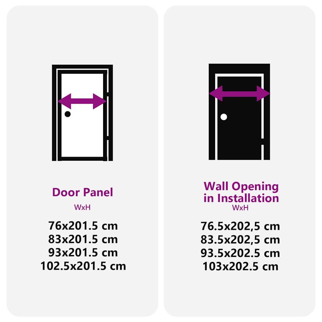 Glass Door 102.5 x 3.5 x 201.5 cm Aluminium Black
