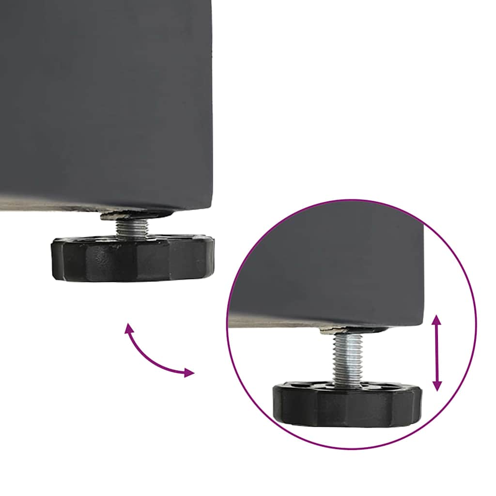 Parasol Base Dark Grey 45 x 45 x 31.5 cm