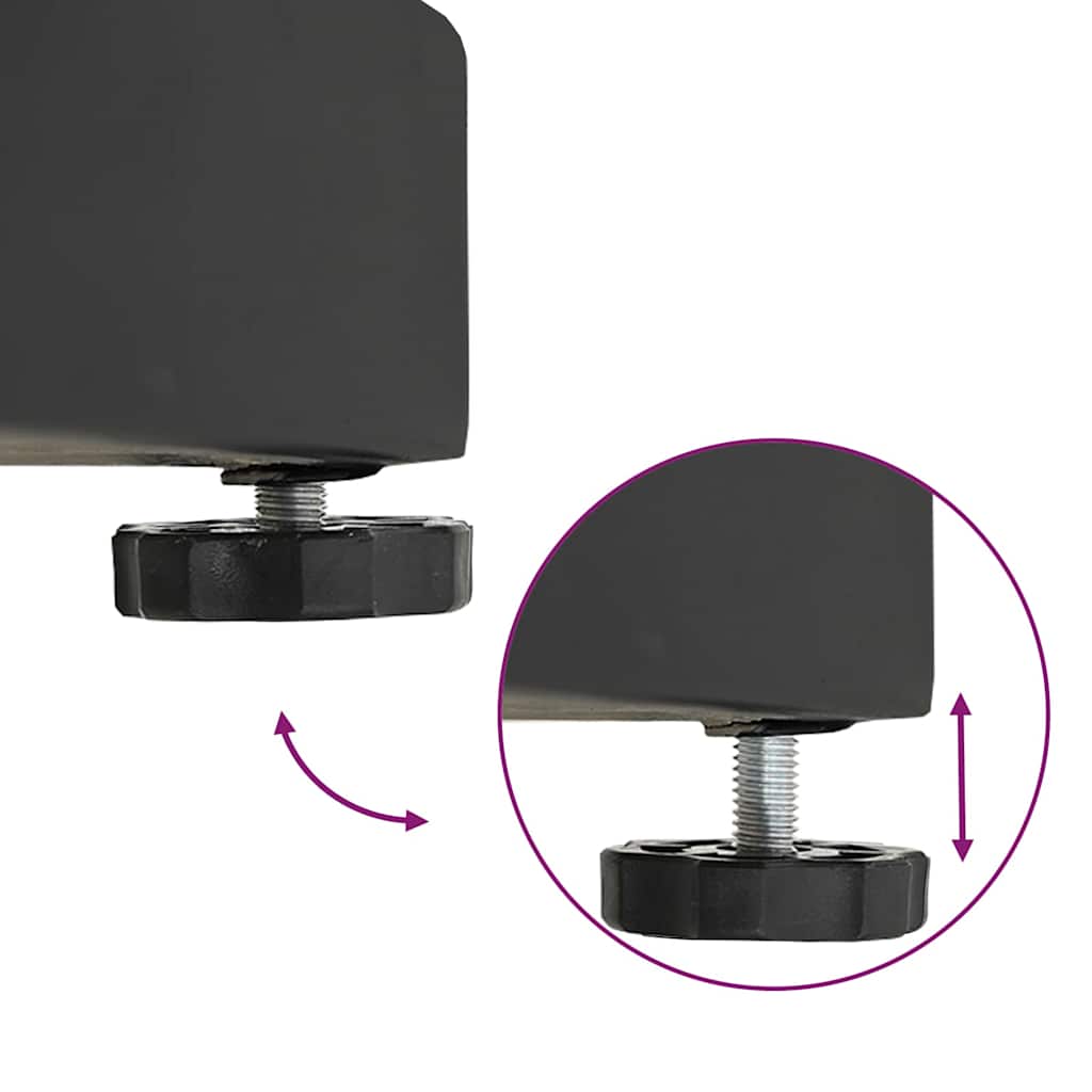 Parasol Base 24.6 kg Black Round