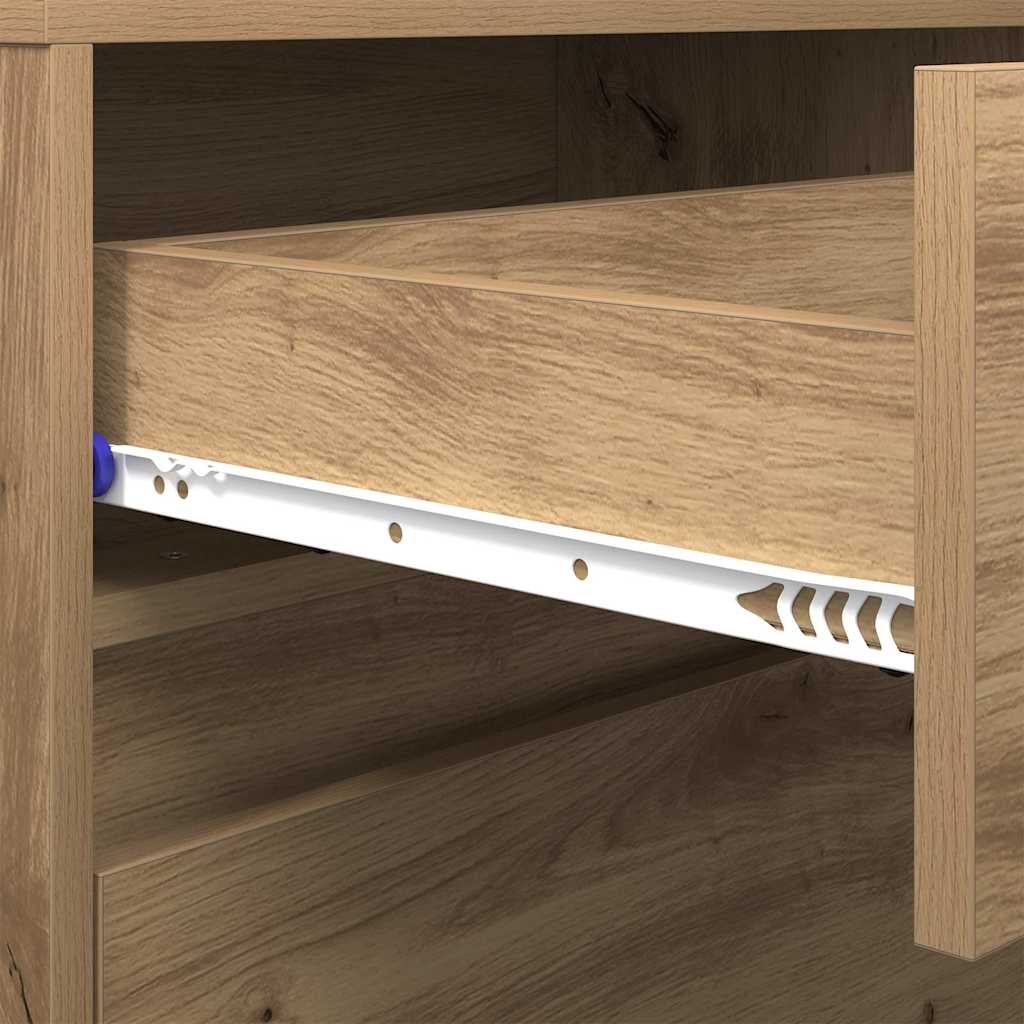 TV Units 2 pcs Artisan Oak Engineered Wood