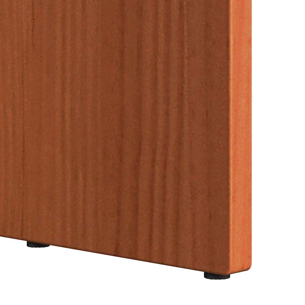 Coffee Table Wax Brown 50 x 50 x 35 cm Solid pine wood