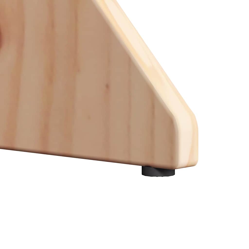 Coffee Table 3 pcs Natural 46 x 46 x 47 cm Solid pine wood