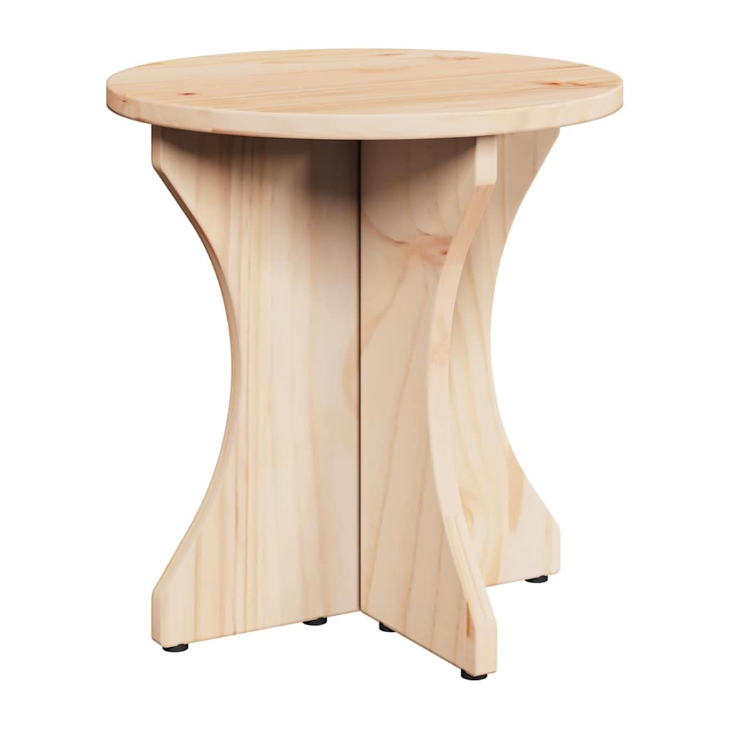 Coffee Table 3 pcs Natural 46 x 46 x 47 cm Solid pine wood