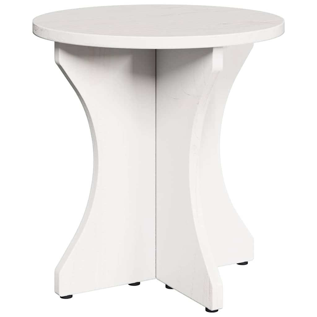 Coffee Table 3 pcs White 46 x 46 x 47 cm Solid pine wood
