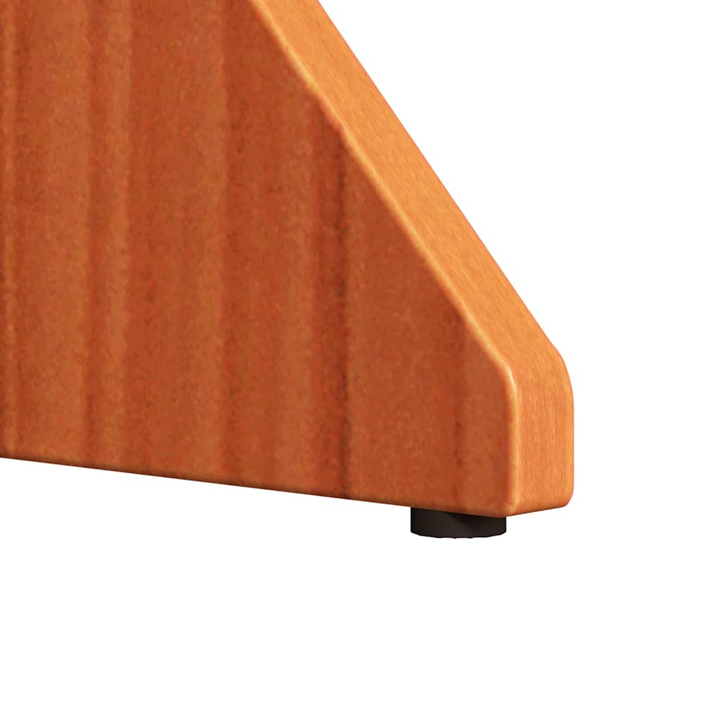 Coffee Table 3 pcs Wax brown 46 x 46 x 47 cm Solid pine wood