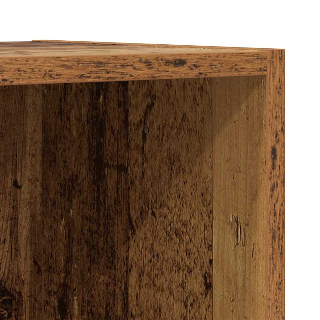 TV Cabinet Set 37 x 37 x 142.5 cm Old Wood Engineered Wood