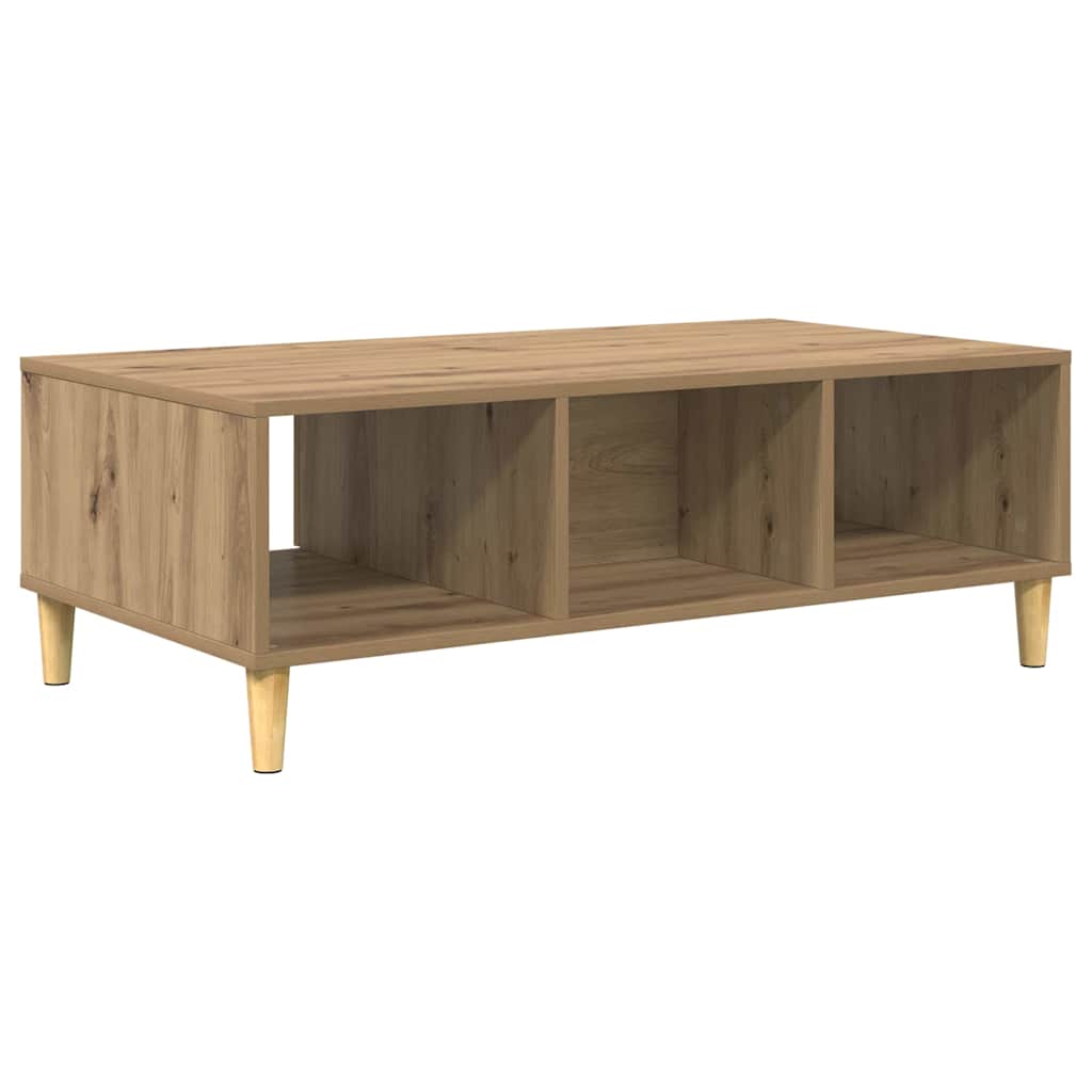 Coffee Table Artisan oak 103.5 x 60 x 35 cm Engineered wood