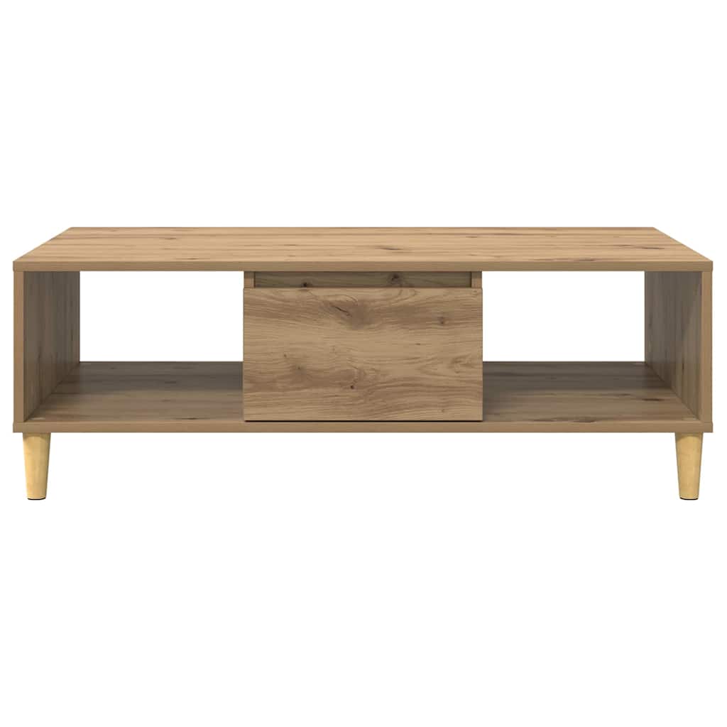 Coffee Table Artisan oak 103.5 x 60 x 35 cm Engineered wood