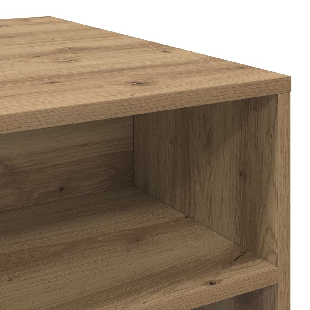 Coffee Table Artisan oak 90 x 55 x 42.5 cm Engineered wood