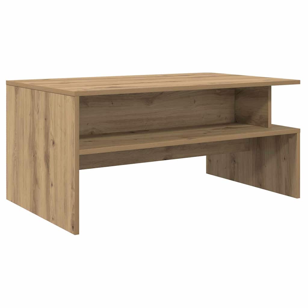 Coffee Table Artisan oak 90 x 55 x 42.5 cm Engineered wood