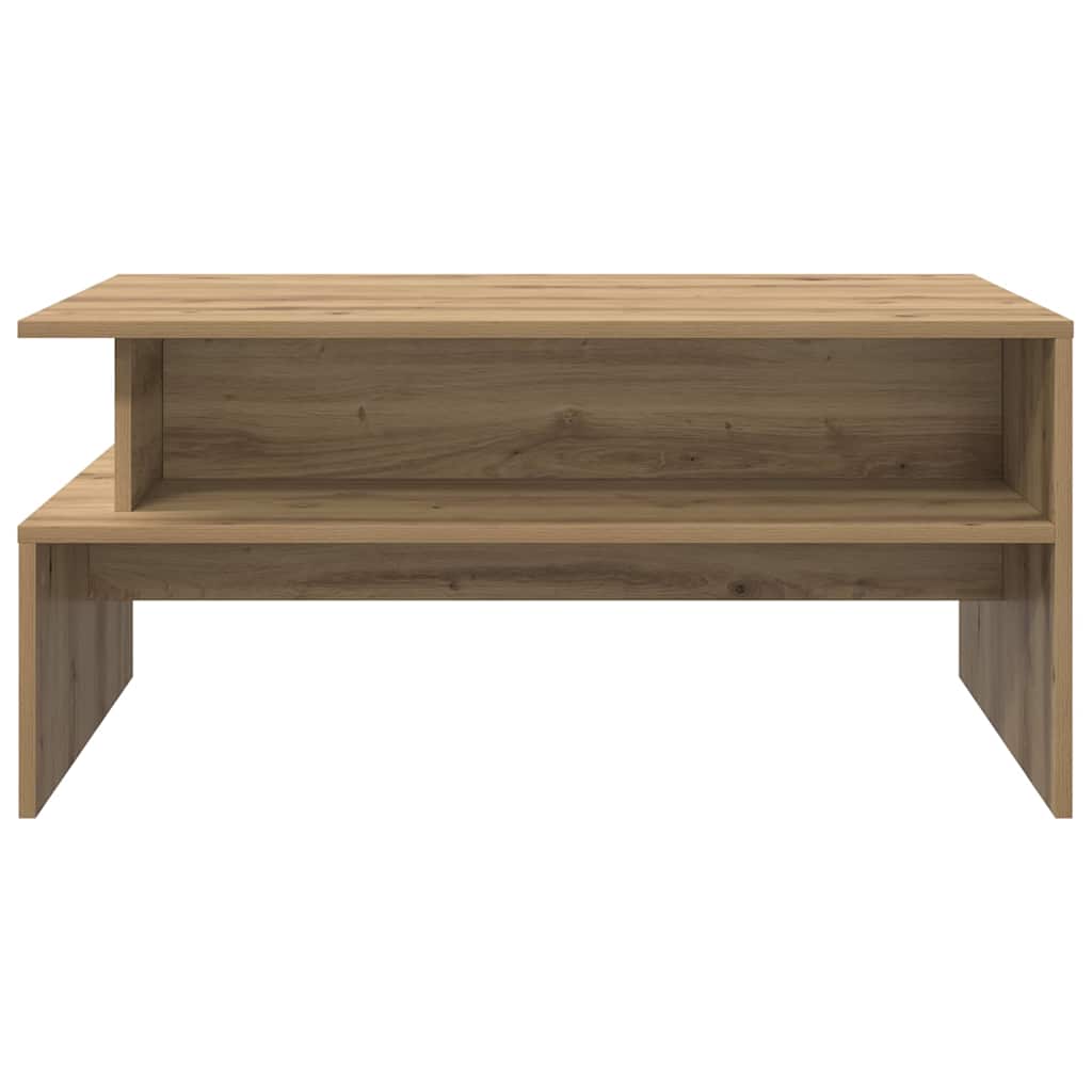 Coffee Table Artisan oak 90 x 55 x 42.5 cm Engineered wood