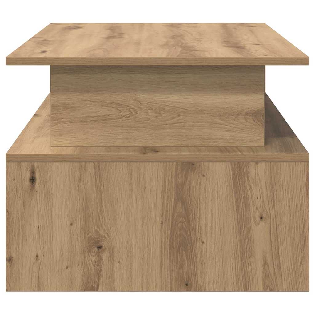 Coffee Table Artisan oak 90 x 55 x 42.5 cm Engineered wood