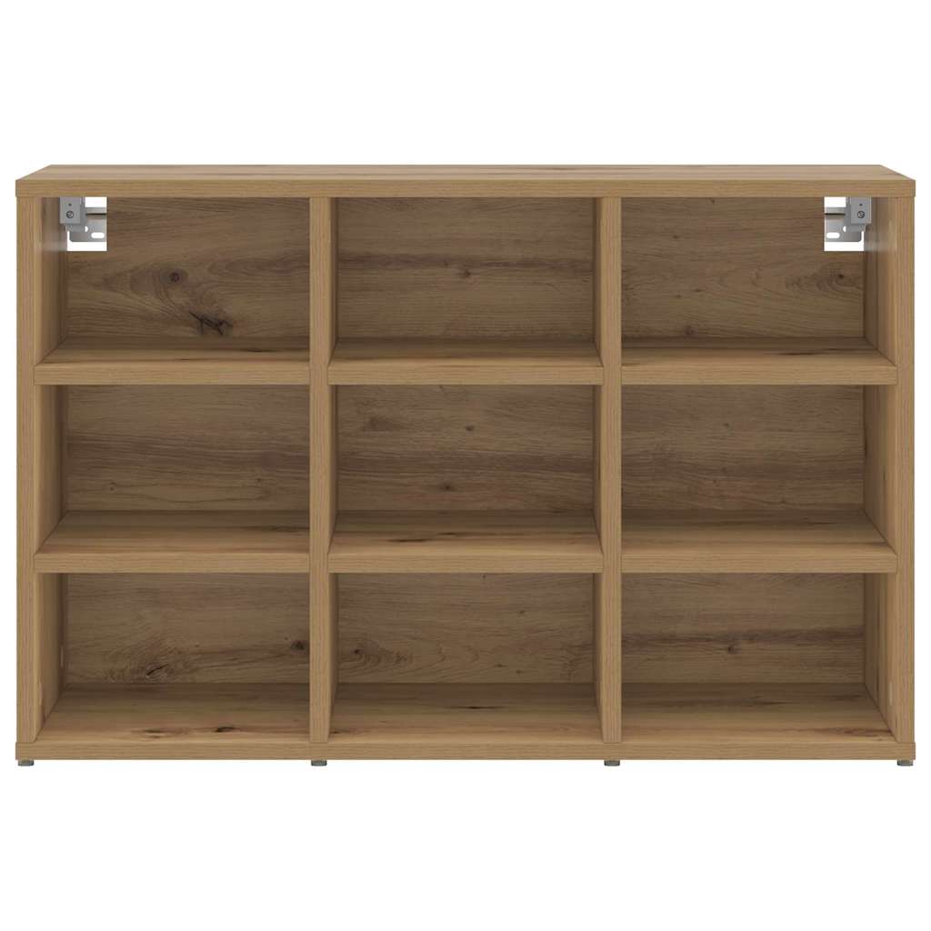 Shoe Cabinet Artisan oak 77.5 x 30 x 51 cm Engineered wood