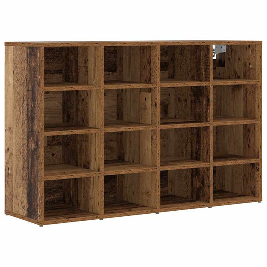 Shoe Cabinet 103 x 30 x 67 cm Engineered Wood Old Wood