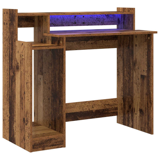 Desk Old Wood 97 x 45 x 90 cm Engineered Wood