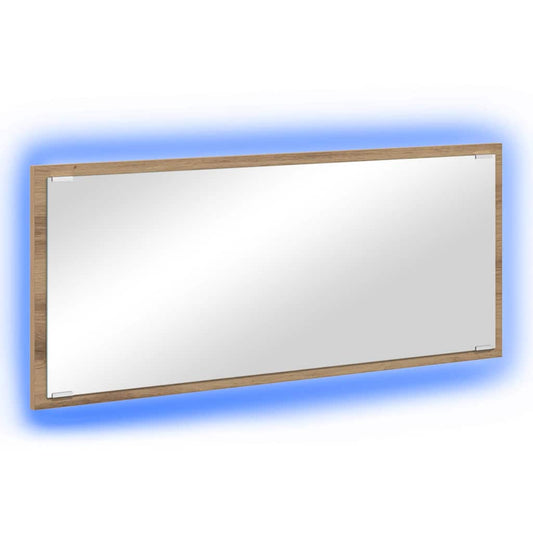 Mirror Artisan Oak 90 x 8.5 x 37 cm Engineered Wood