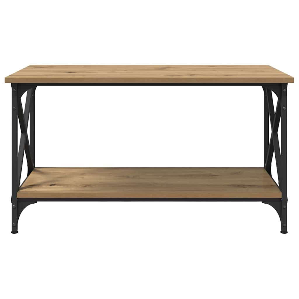 Coffee Table Artisan oak 80 x 45 x 45.5 cm Engineered wood