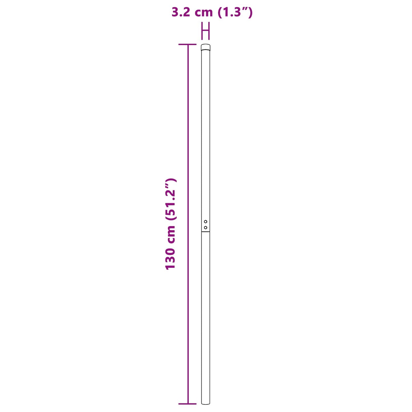 Fence Post 12 pcs Silver Powder-coated steel