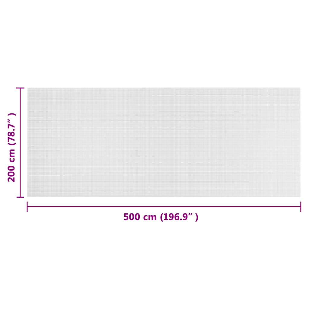 Insect Net White 2 x 5 m Polyethylene