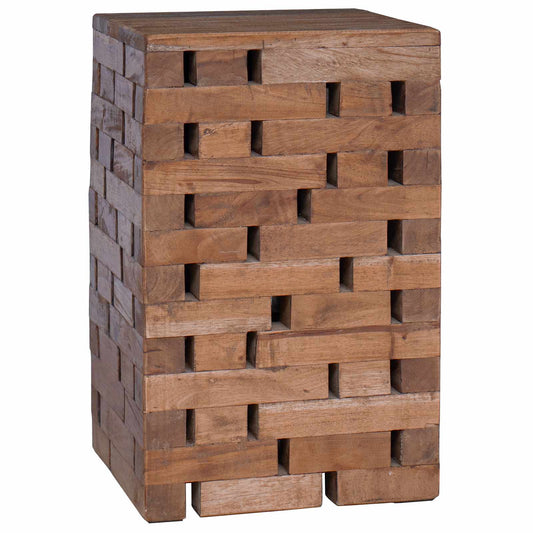 Stool Natural 29 x 29 x 48 cm Solid Reclaim wood