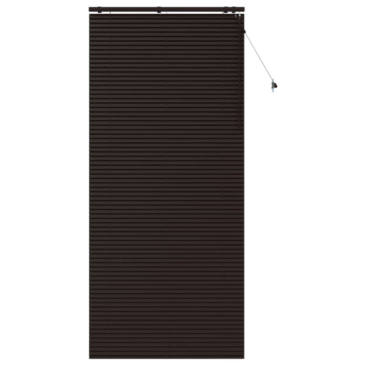 Venetian Blind Dark Brown 120 x 250 cm 35 mm