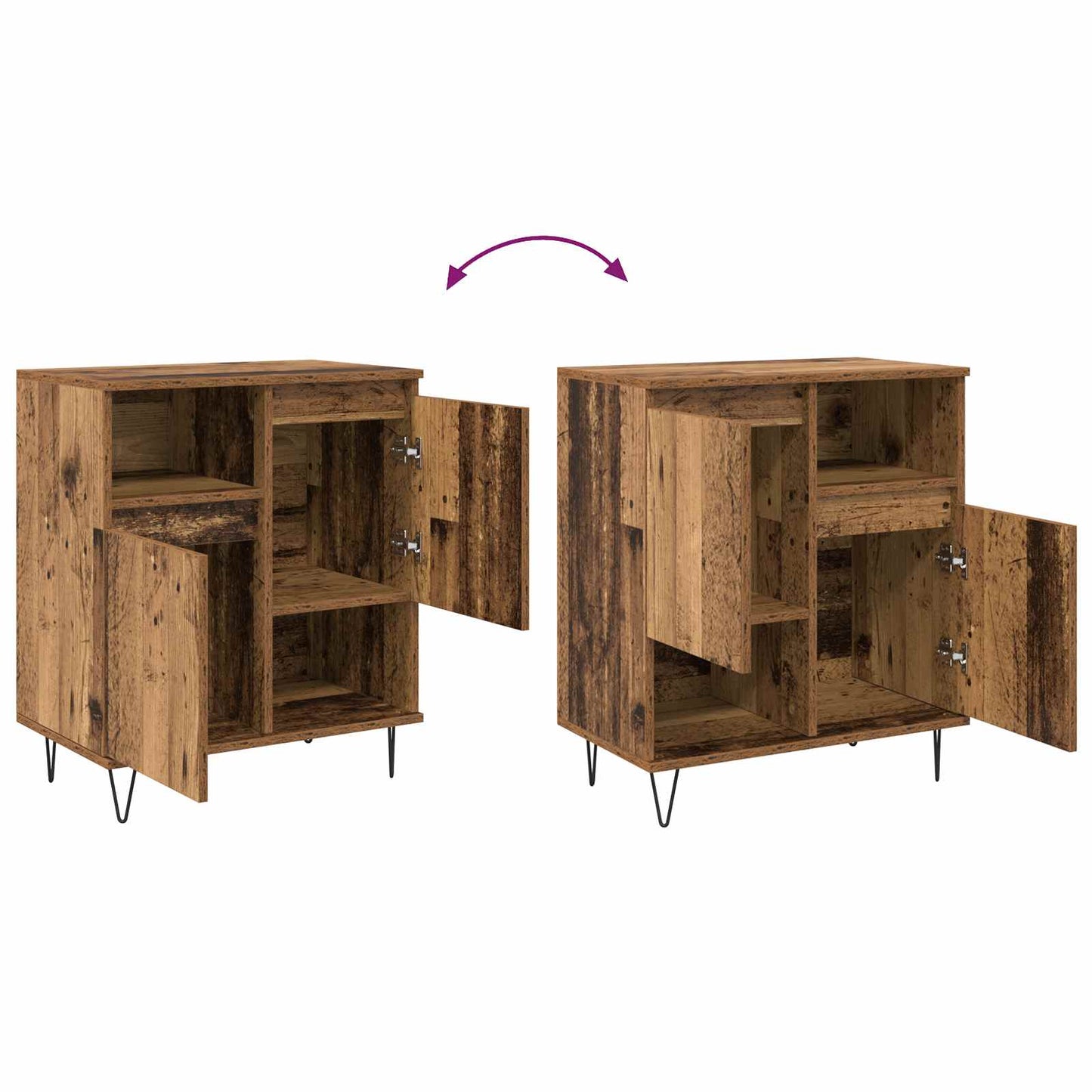 Sideboard Old Wood 60 x 35 x 70 cm