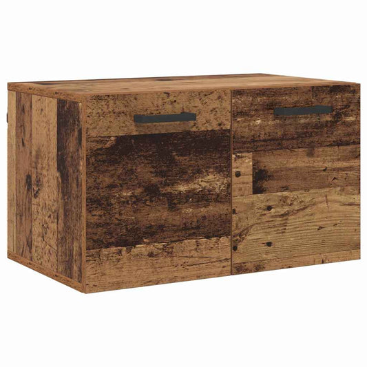 Wall-Mounted Cabinet 60 x 36.5 x 35 cm Engineered Wood Old Wood