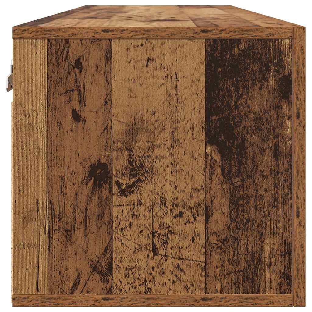 Wall Cabinet Old wood 80 x 36.5 x 35 cm Engineered wood