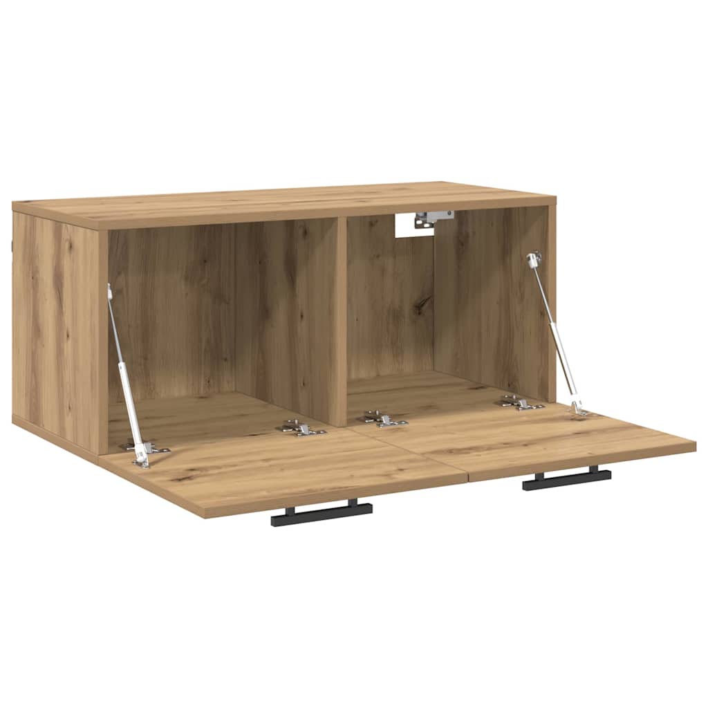 Wall Cabinet Artisan oak 80 x 36.5 x 35 cm Engineered wood