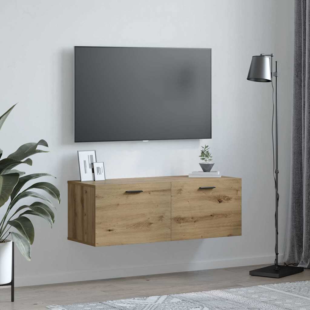 Wall Cabinet Artisan oak 100 x 36.5 x 35 cm Engineered wood