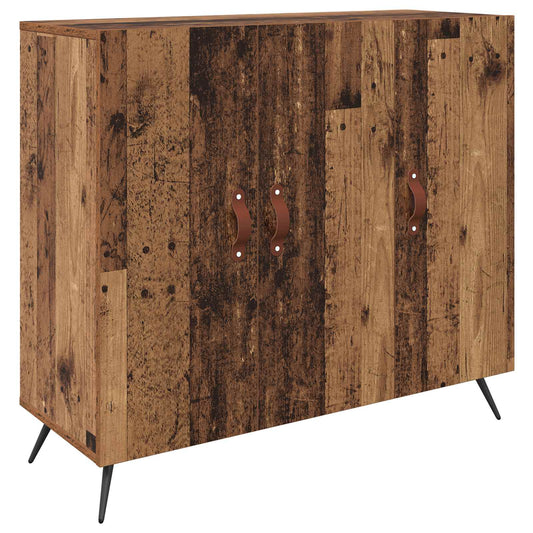 Sideboard Old Wood 89.5 x 34 x 80 cm Engineered Wood