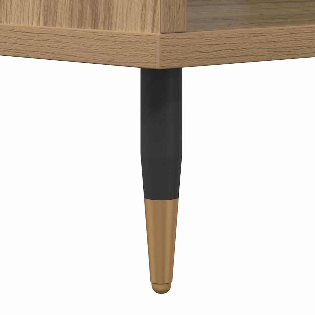 Coffee Table Artisan oak 60 x 50 x 40 cm Engineered wood