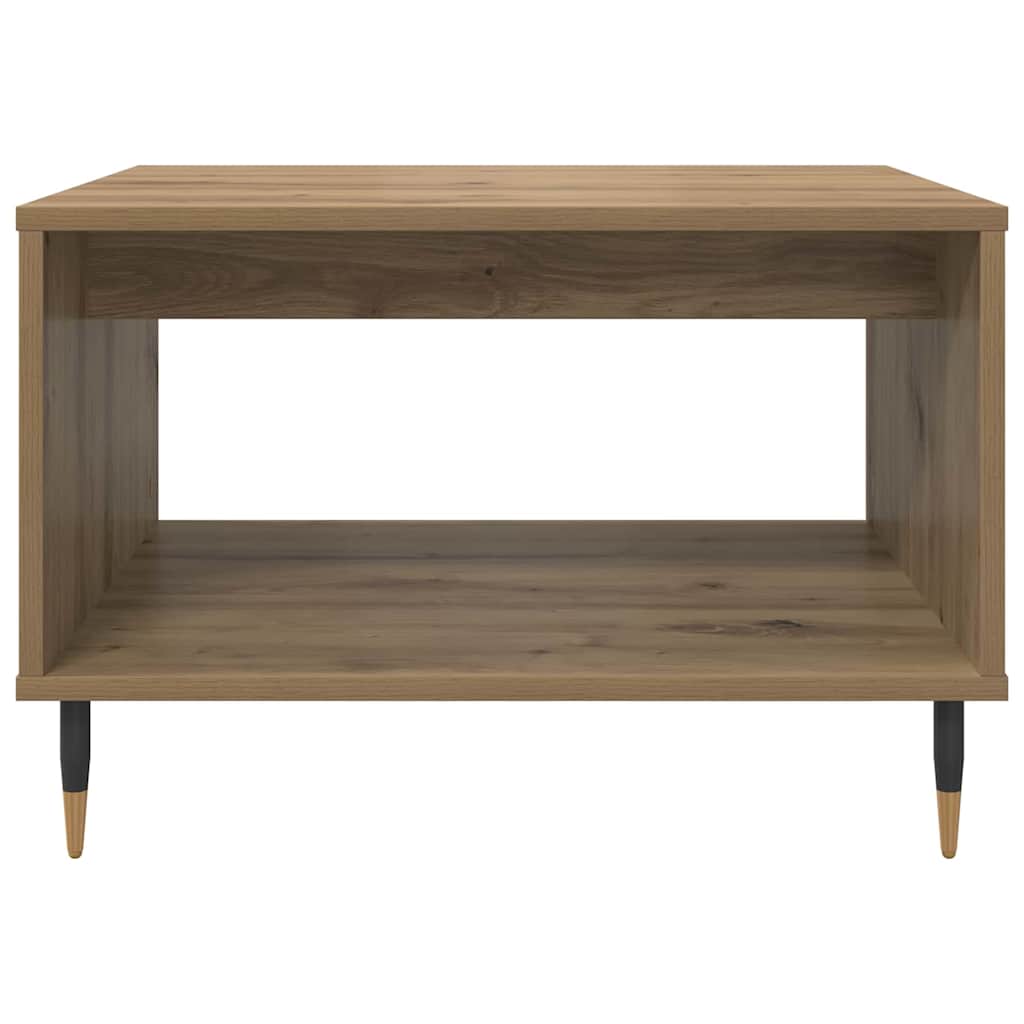 Coffee Table Artisan oak 60 x 50 x 40 cm Engineered wood