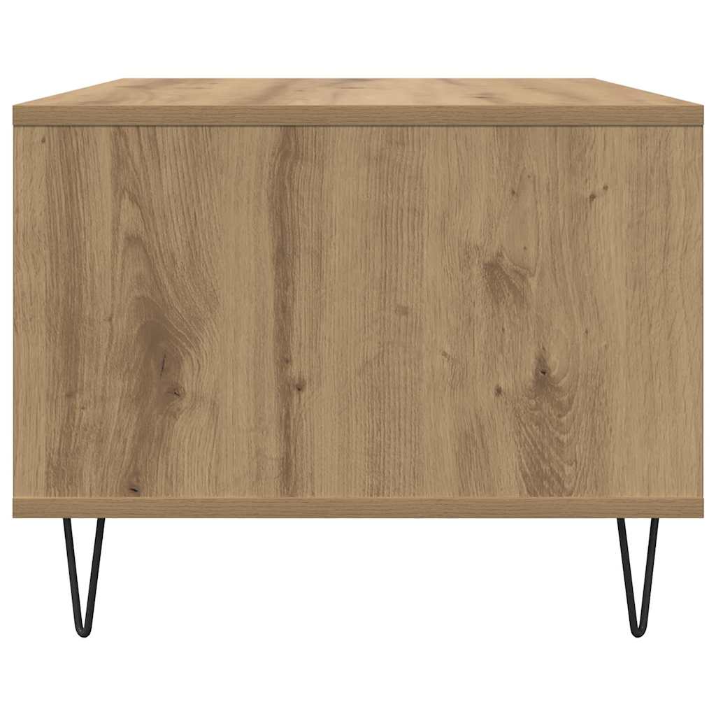 Coffee Table Artisan oak 60 x 50 x 40 cm Engineered wood