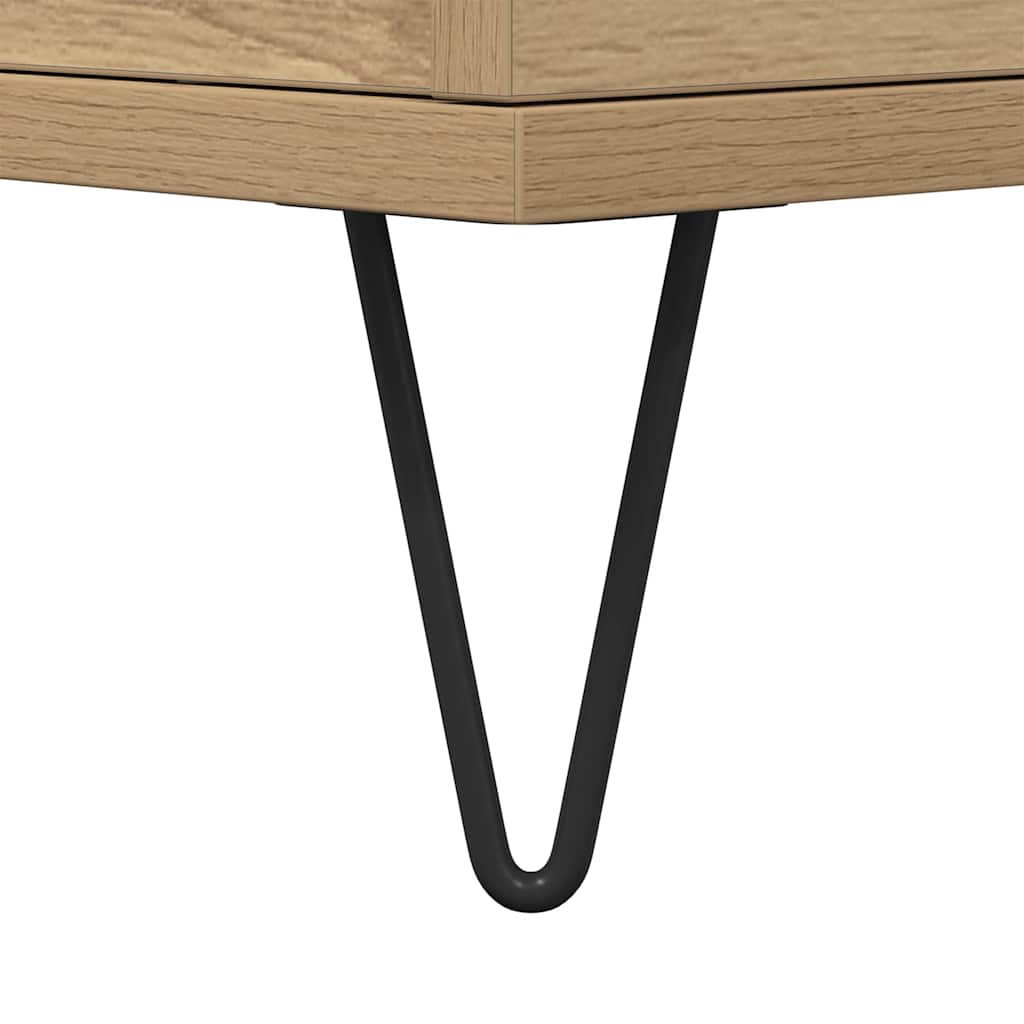 Coffee Table Artisan oak 90 x 44.5 x 45 cm Engineered wood