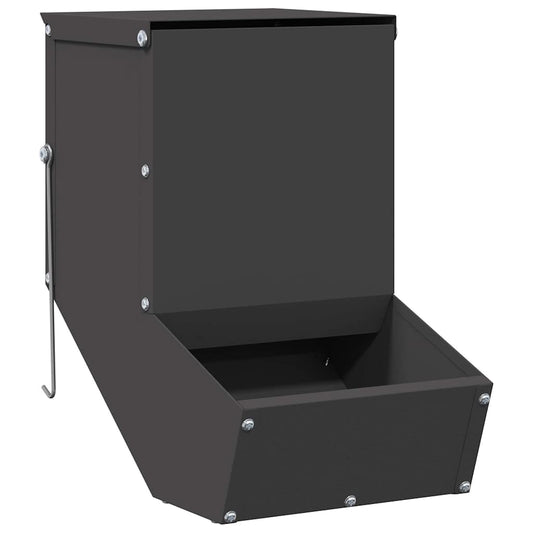 Rabbit Feeder Black 17.5 x 26 x 28.5 cm 1.5 kg