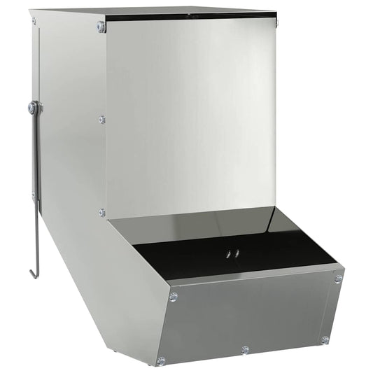 Rabbit Feeder Silver 17.5 x 26 x 28.5 cm 1.5 kg