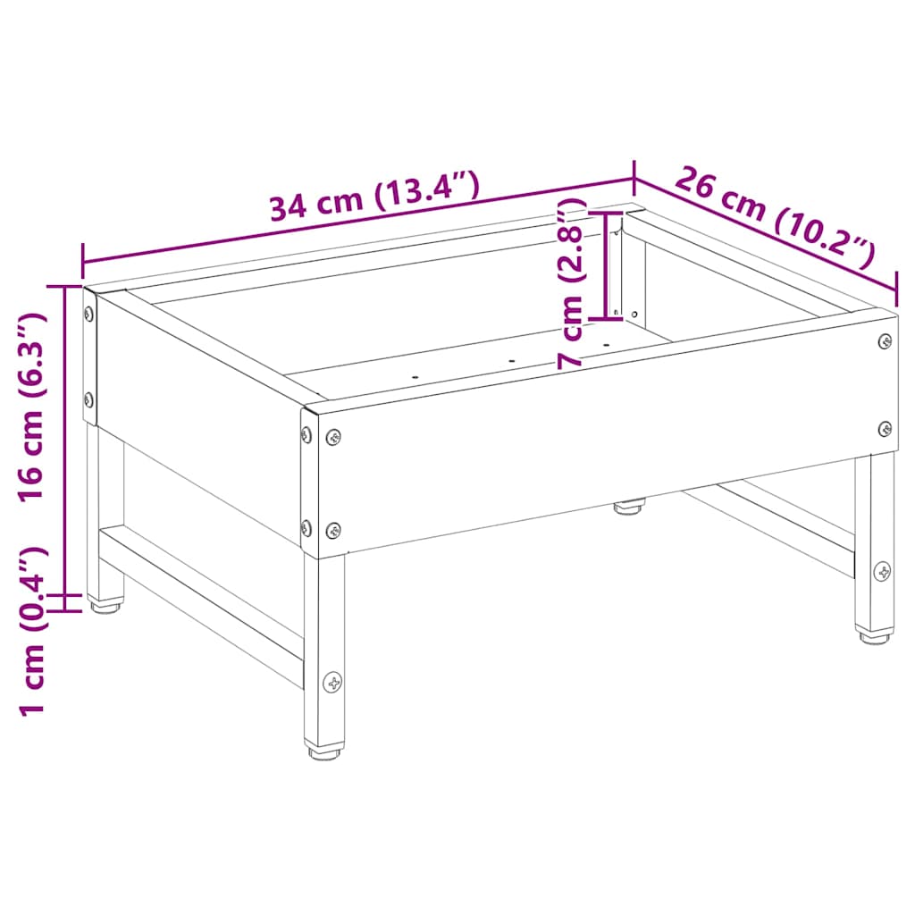 Bird Feeder Silver 34 x 26 x 16 cm Galvanised Steel