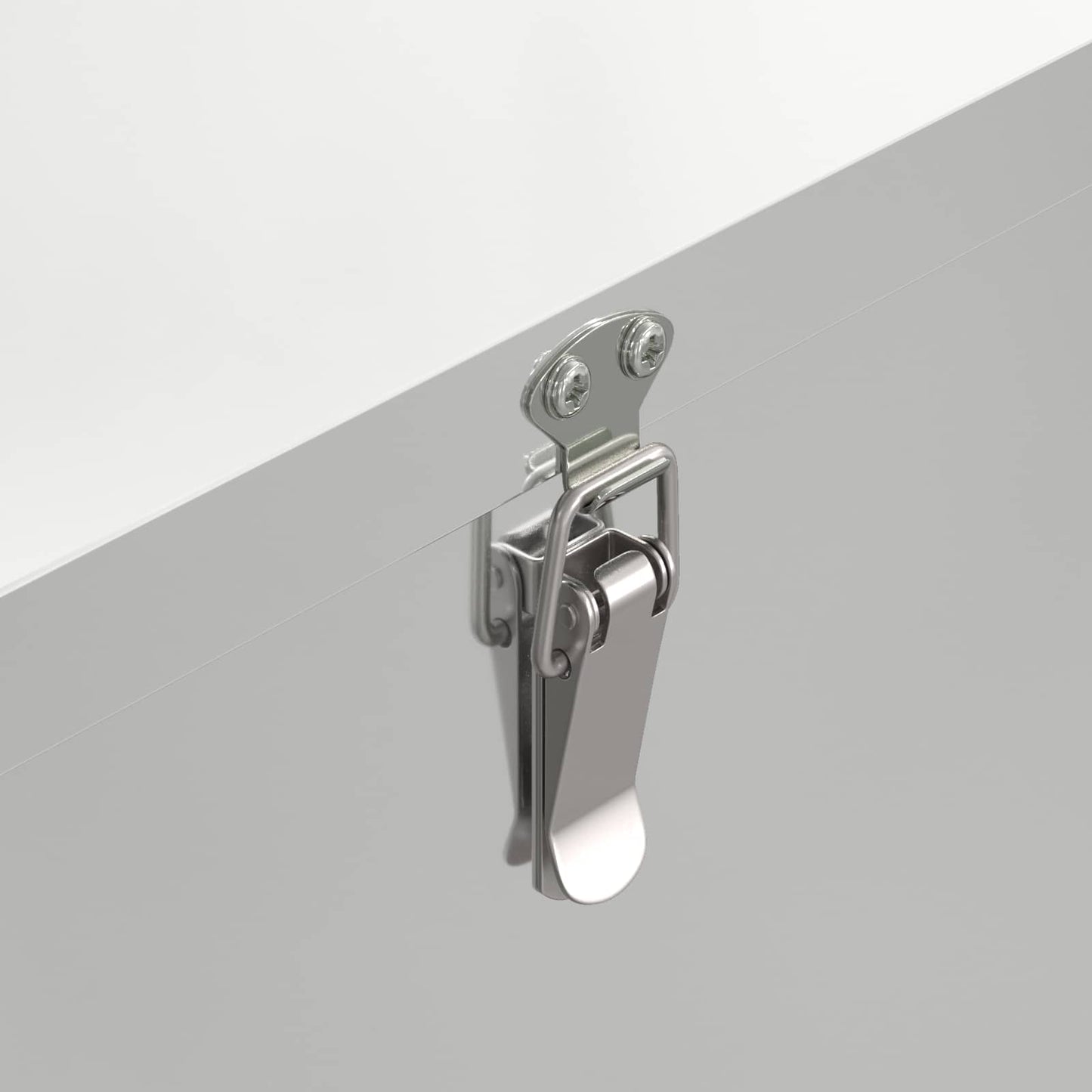 Chicken Feeder 2 Silver 32.5 x 20.5 x 43 cm 25 kg