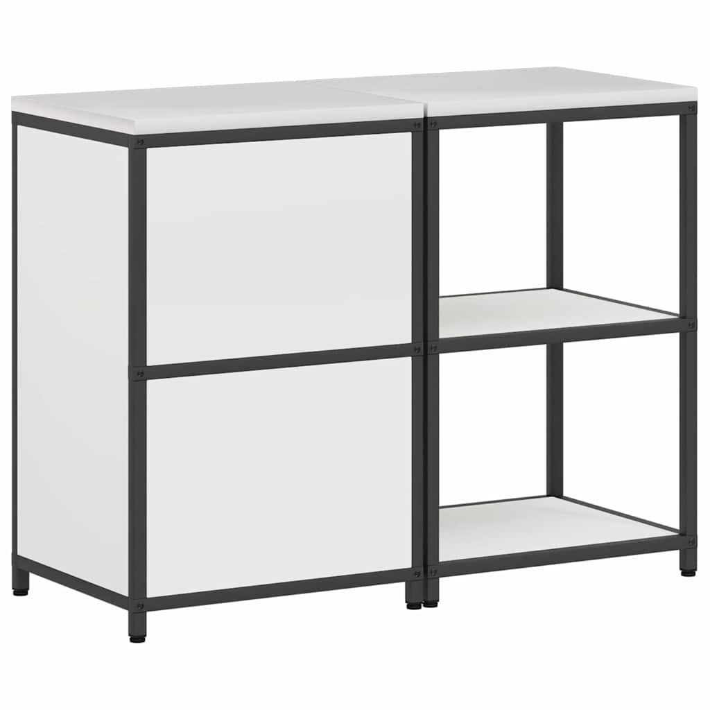 Kitchen Storage Set HATTEM 2 pcs White Cold-rolled Steel