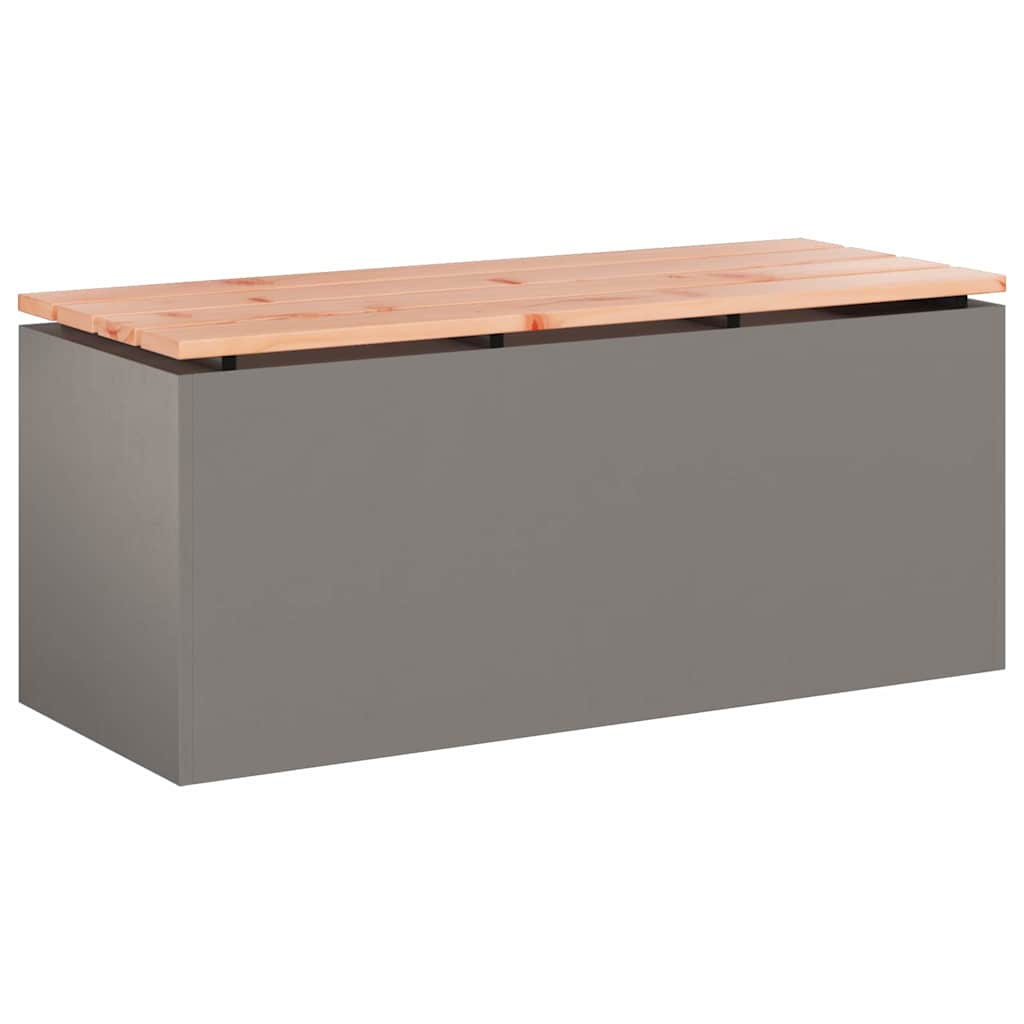 Garden Bench Rusty 100 x 40 x 43 cm Weathering steel
