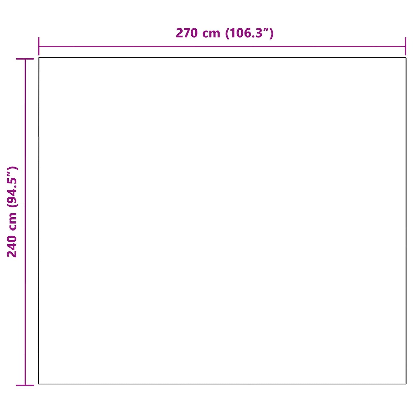Throw Blankets 6 pcs Beige 240 x 270 cm 9.93 kg Fleece