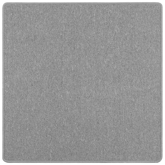 Carpet Runner Light Grey 100 x 100 cm 100% Polypropylene