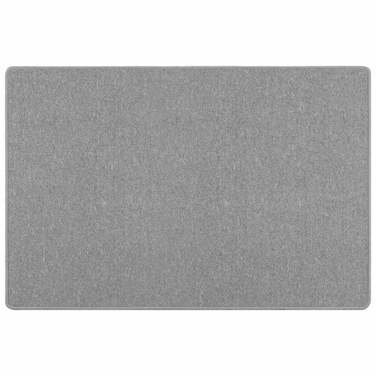 Carpet Runner Light Grey 100 x 150 cm 100% Polypropylene