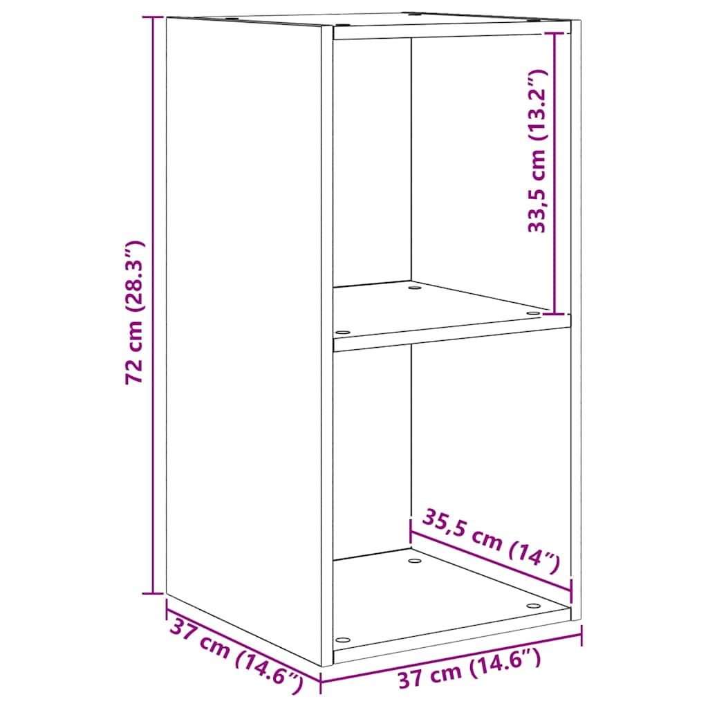 TV Cabinet Set 4 pcs Old Wood Engineered Wood