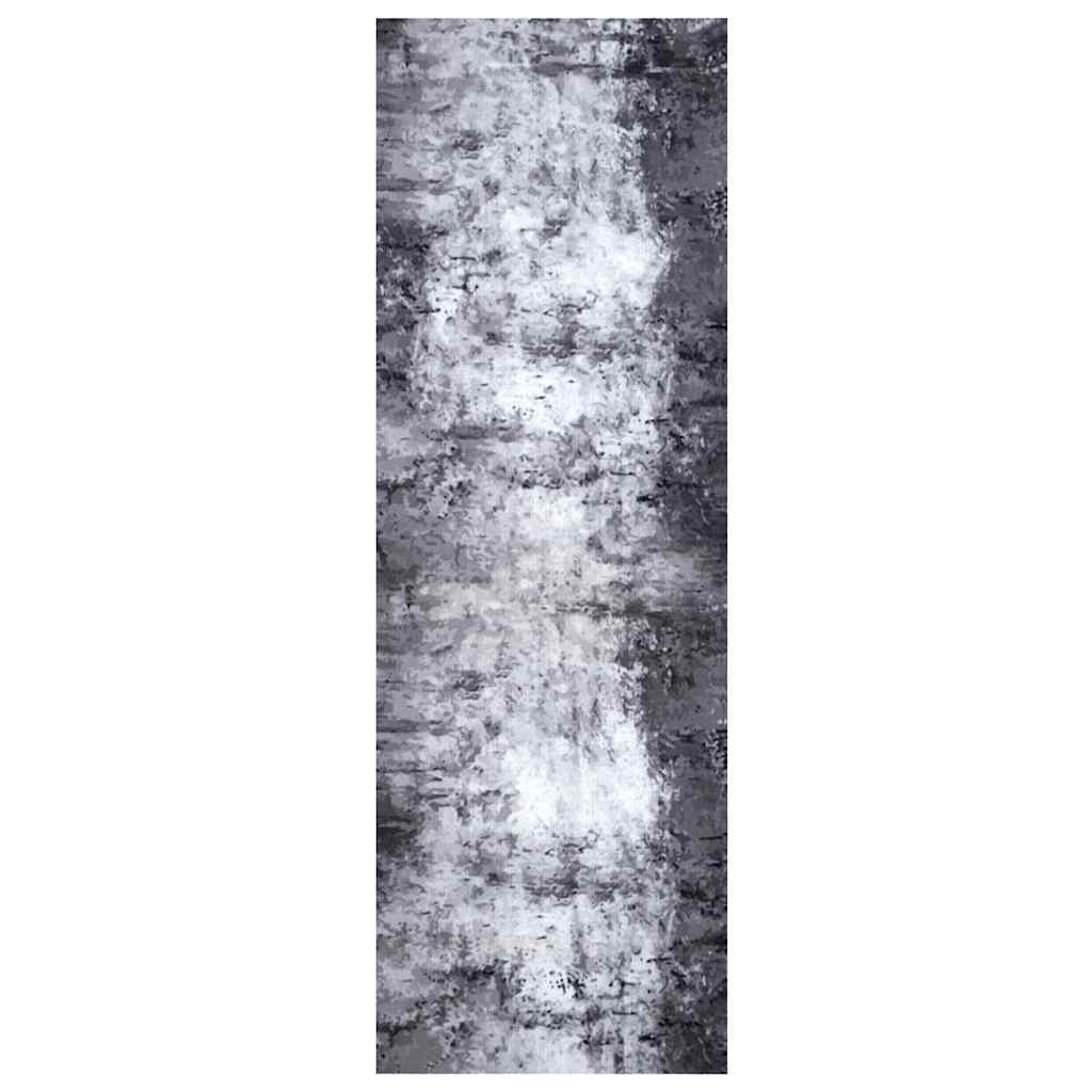 Kitchen Rug Grey 180 x 60 cm Velvet